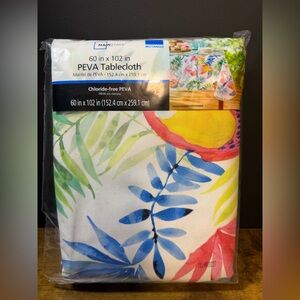 Peva Picnic Tablecloth. Island Theme. NEW